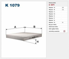 Filtr kabinowy Filtron Volkswagen Fox