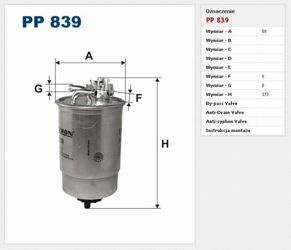 Filtr paliwa Filtron Volkswagen Vento