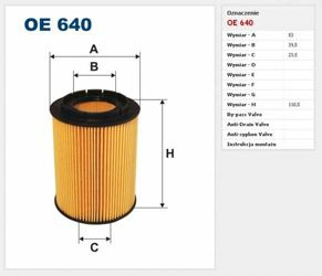 Filtr oleju Filtron Volkswagen Passat (3B3, 3B6)