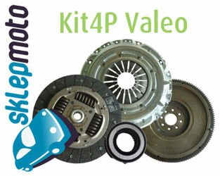 Zestaw Valeo sztywne koło zamachowe + sprzęgło Volkswagen Transporter IV