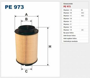 Filtr paliwa Filtron Volkswagen Golf V