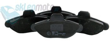 Tarcze + Klocki hamulcowe przód Fiat Punto II